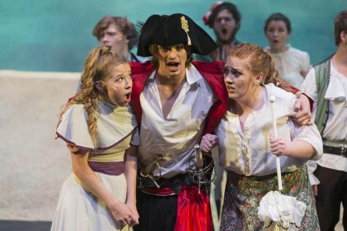 Parkview High School's production of Pirates of Penzance on November 16, 2016.
